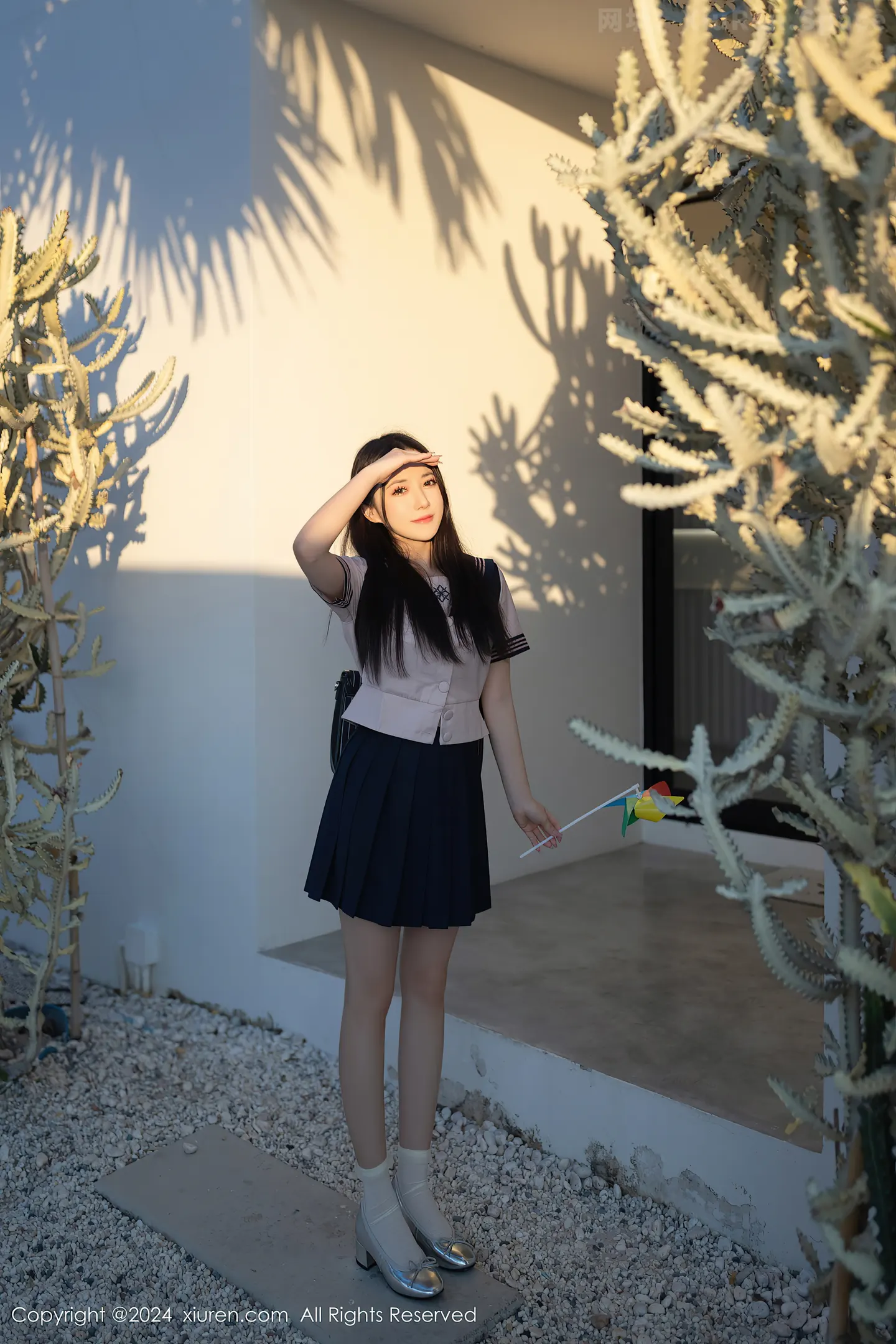 图片[6]-[XiuRen秀人网]VOL.8244 模特鱼子酱Fish性感JK制服配情趣内衣秀曼妙身姿迷人诱惑写真80P-秀人网官方网站